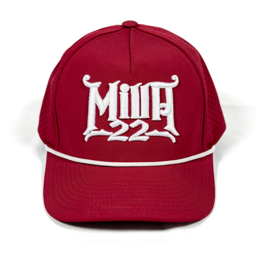 Maroon Milla 22 Cap
